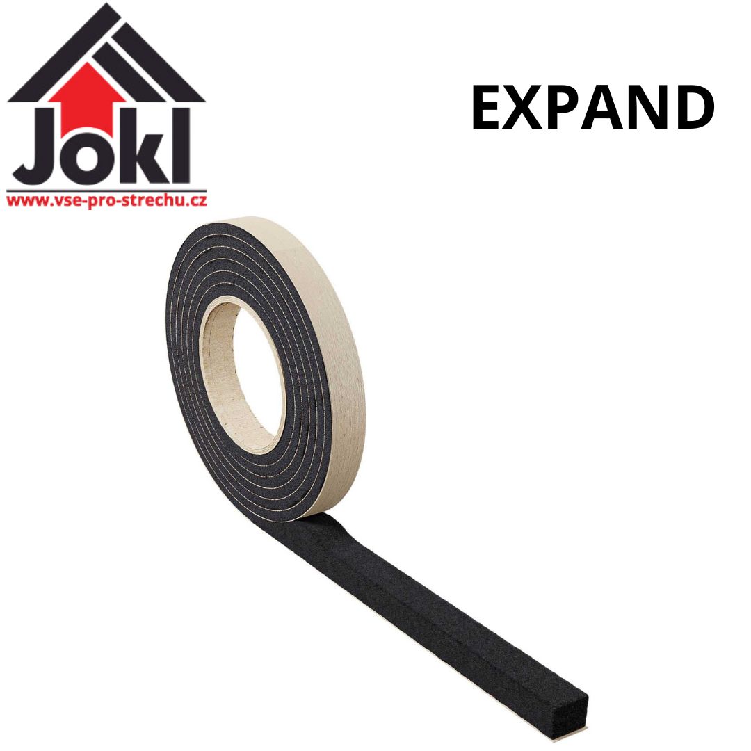 EXPAND - Expandující pěnová těsnící páska šíře 20 mm (4,3m) Po expanzi je výška až 5 cm.