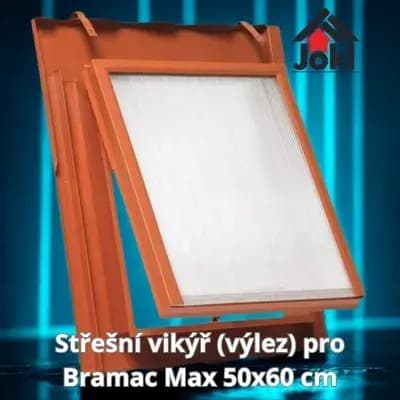 Střešní vikýř (výlez) pro Bramac Max 50x60 cm