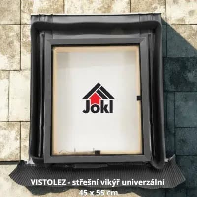 VISTOLEZ - střešní vikýř univerzální  - 45 x 55 cm