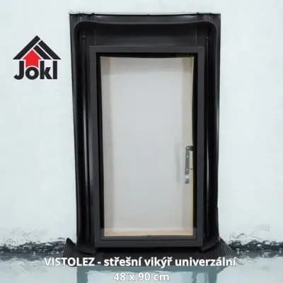 VISTOLEZ - střešní vikýř univerzální  - 48 x 90 cm