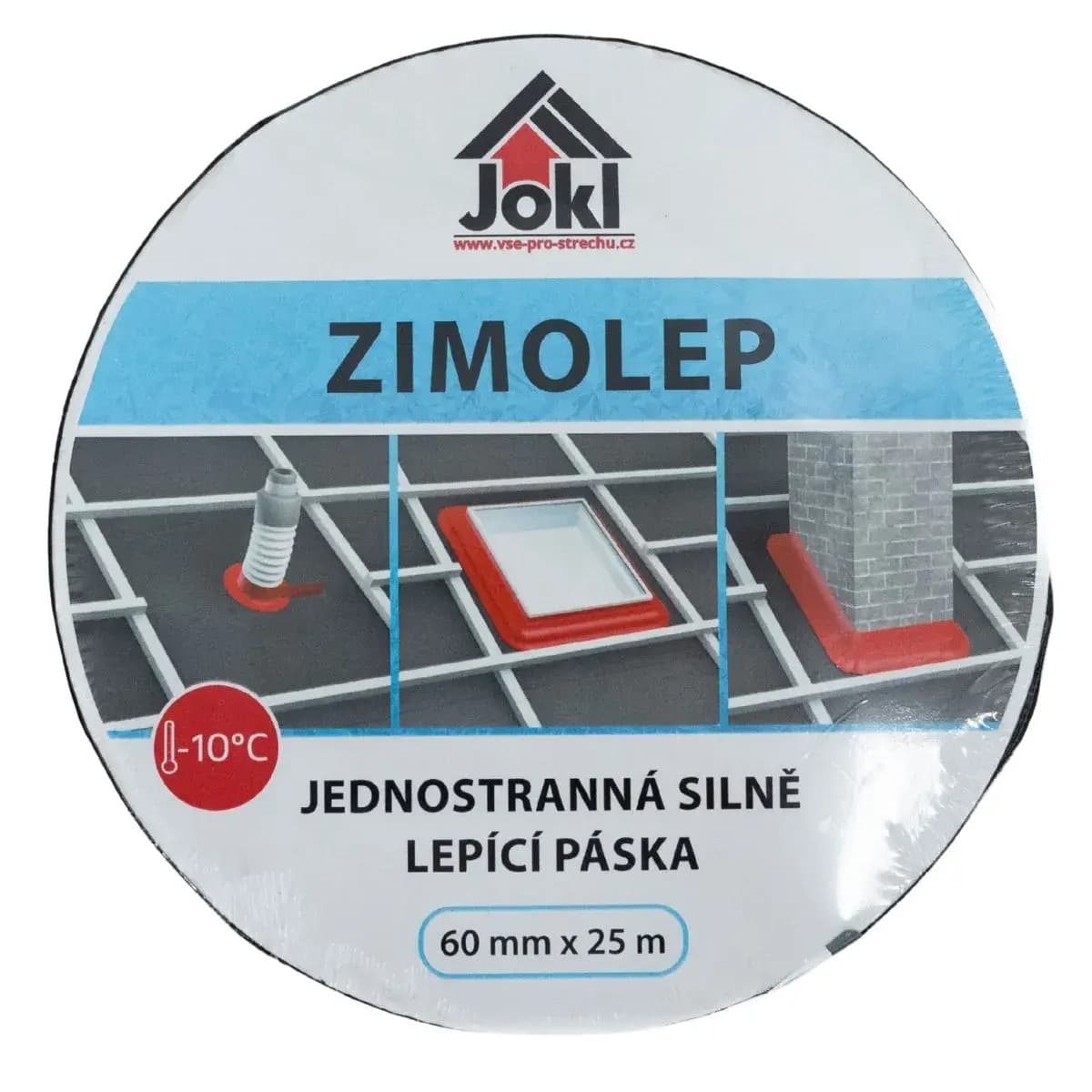 ZIMOLEP - Jednostranná lepící páska 50 mm x 25 m