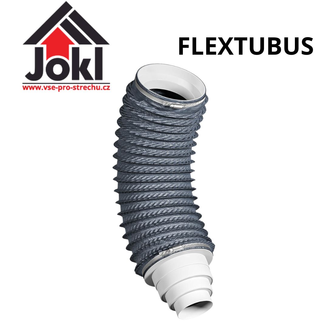 FLEXTUBUS - Flexi hadice pro připojení odvětrávacího komínku pr. 150 mm, délka 50 cm